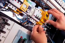 Commercial Electrician Wiring Fuse Board