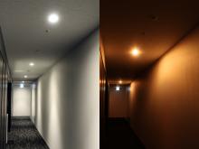 emergency lighting in hallway in Nottingham