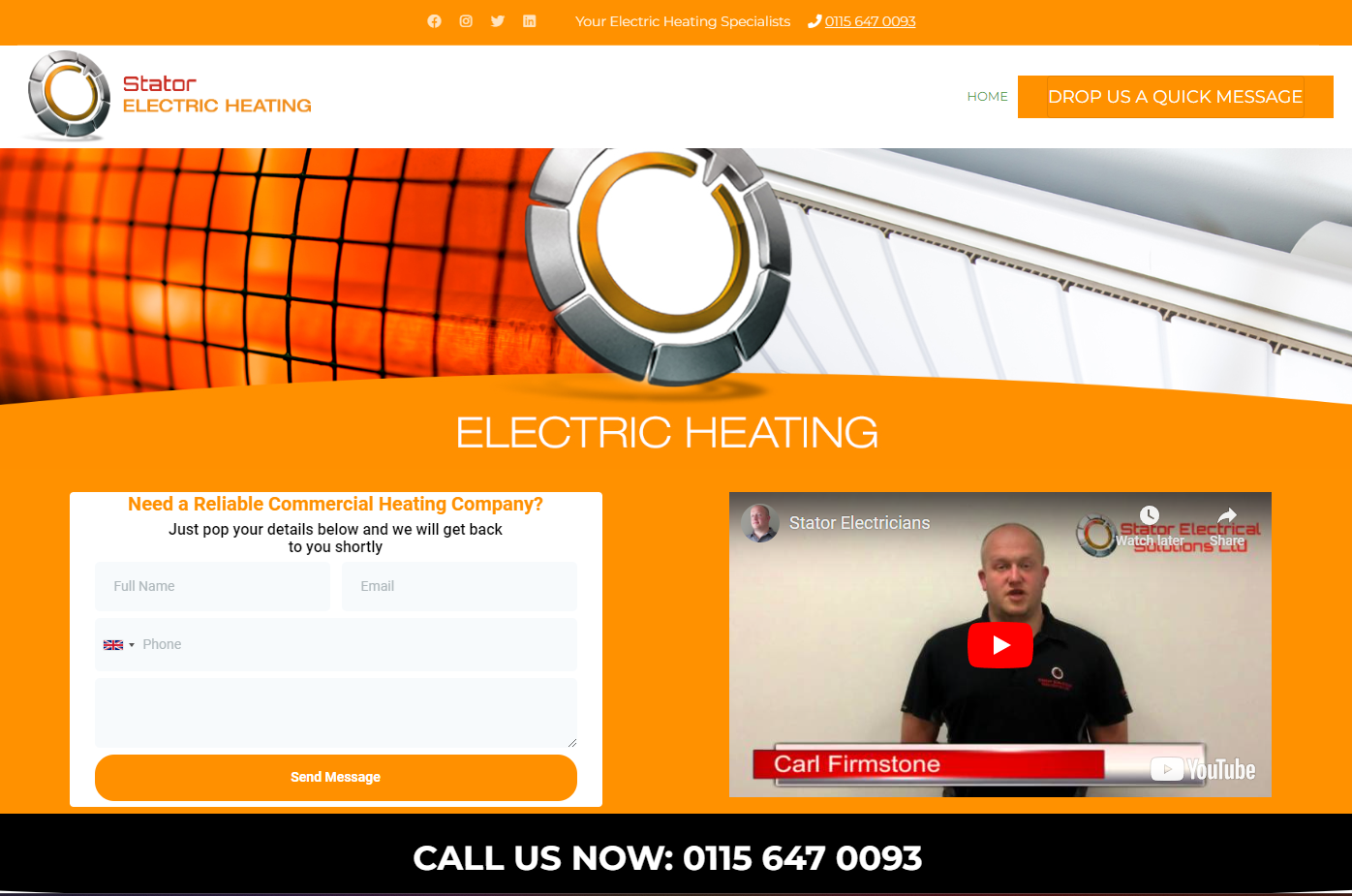 Heating installer in Nottingham, Derby and Mansfield